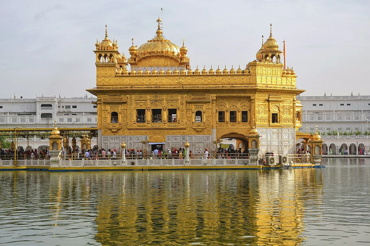 Sri Harmandir Sahib, the Golden Temple, in Amritsar, Punjab